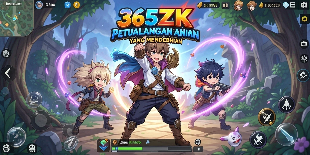 Tampilan menarik dari gameplay 365ZK yang penuh aksi.