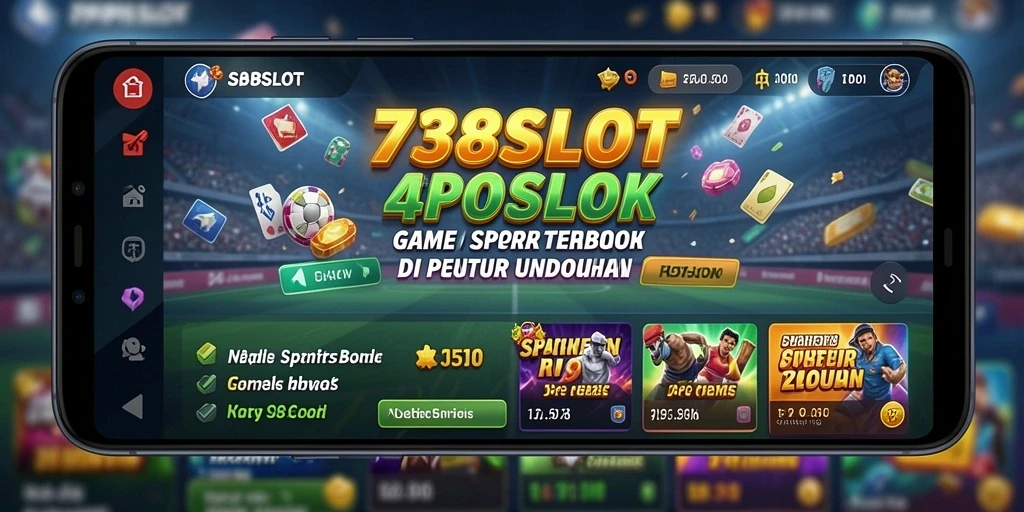 Tampilan gameplay 738SLOT dengan berbagai opsi taruhan olahraga.