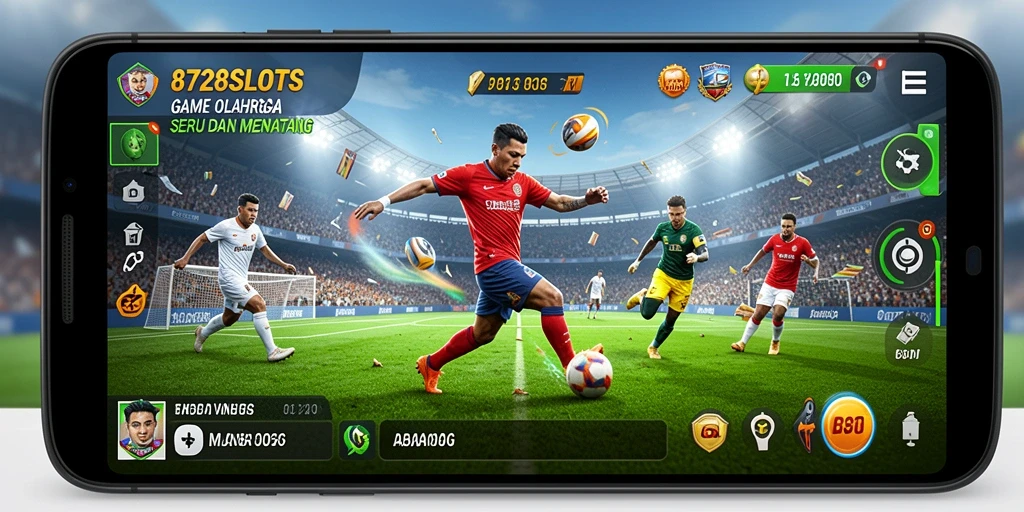 Tampilan gameplay seru dan kompetitif di 8728SLOTS.