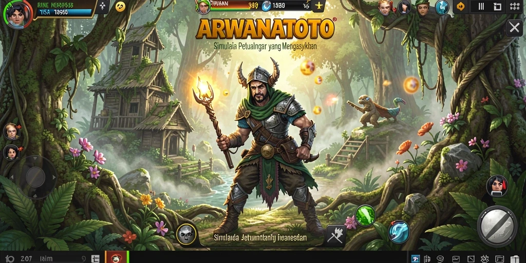 Screenshot menampilkan gameplay ARWANATOTO yang seru dan interaktif.