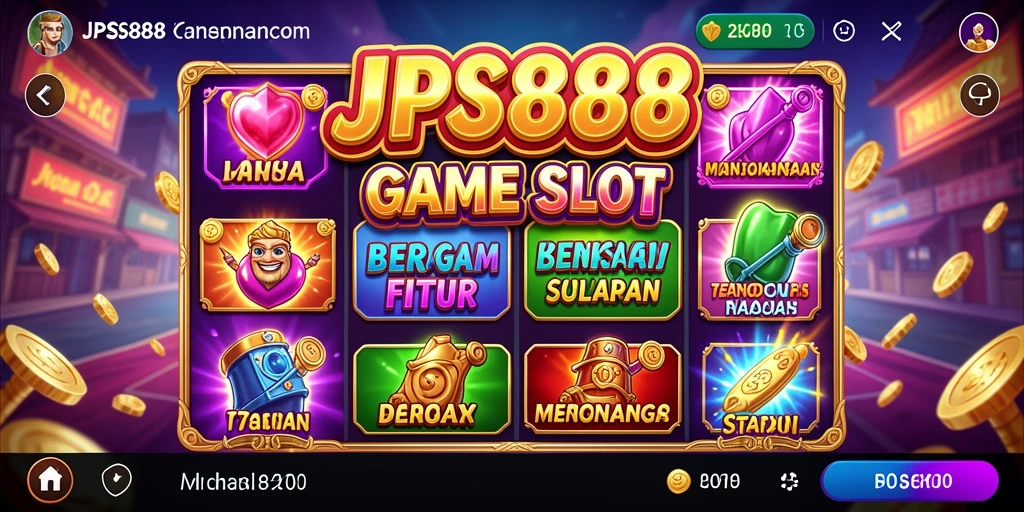 Tampilan gameplay JPS888 yang menarik dan penuh warna.