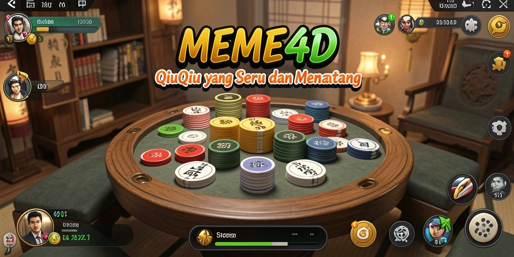 Tampilan screenshot MENEMD: Gameplay seru QiuQiu yang penuh strategi.