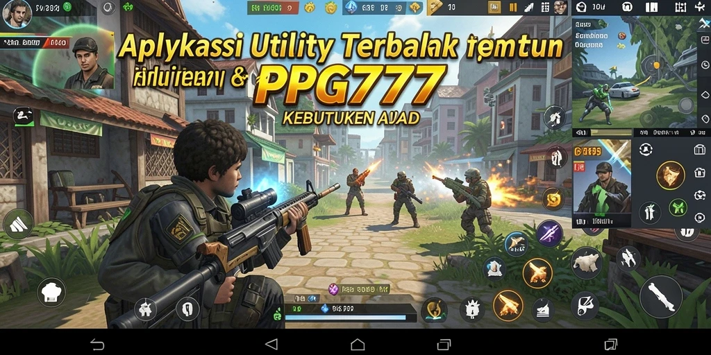 Screenshot PG777 menampilkan antarmuka dan fitur Utility yang intuitif.