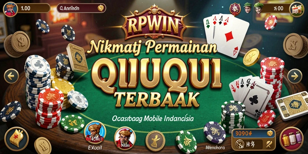 Tangkapan layar RPWIN1 menampilkan aksi seru permainan QiuQiu.