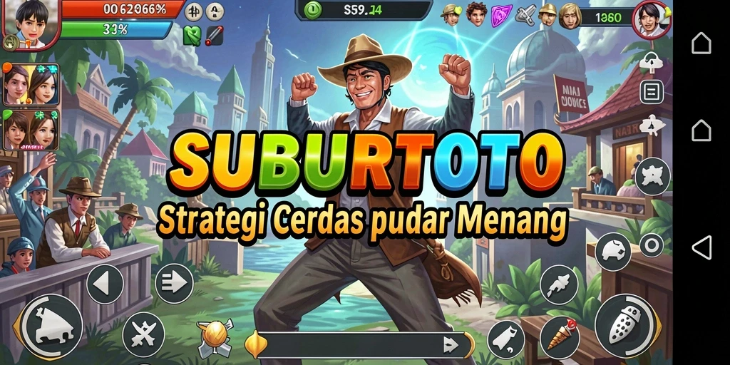 Tangkap layar utama SUBURTOTO menampilkan aksi gameplay strategis yang intens.