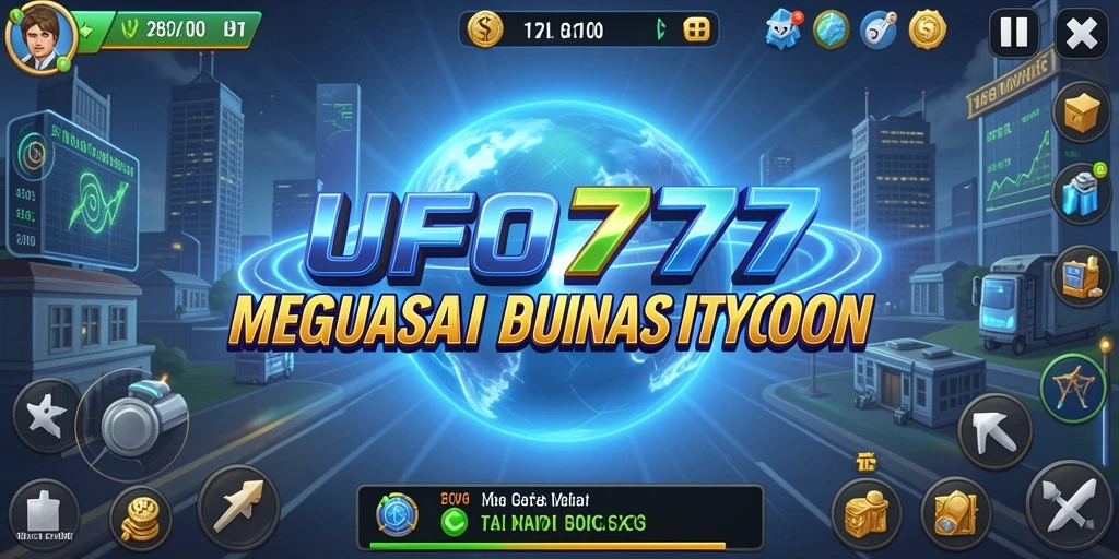 Tampilan gameplay UFO777 yang menarik dalam dunia Tycoon.
