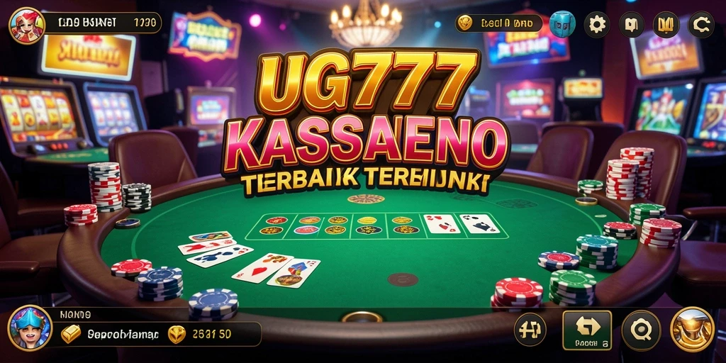 Tampilan seru gameplay Kasino dari UG777 yang menarik hati pengguna.